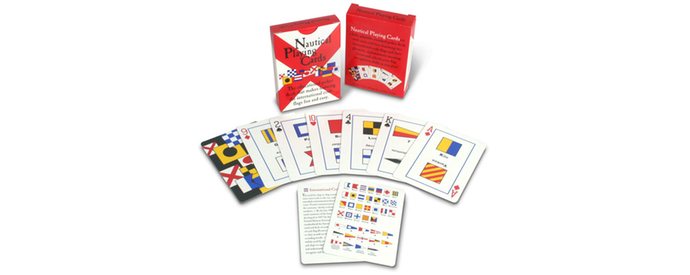 Fathers Day Gift - Nautical Playing Cards